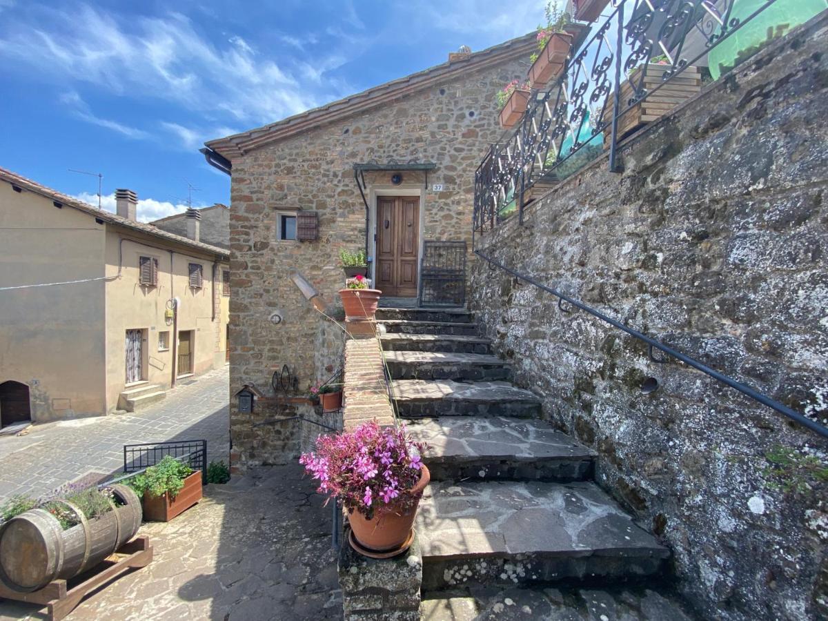Villa Panoramic Nest In Montalcino Exterior foto